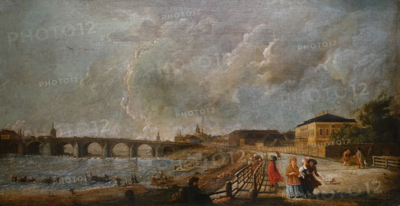 View of the Big Stone Bridge from the Vodovzvodnaya Tower