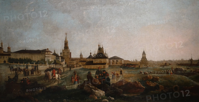 View from Ivanovskaya Square in the Kremlin of the Bishop's House