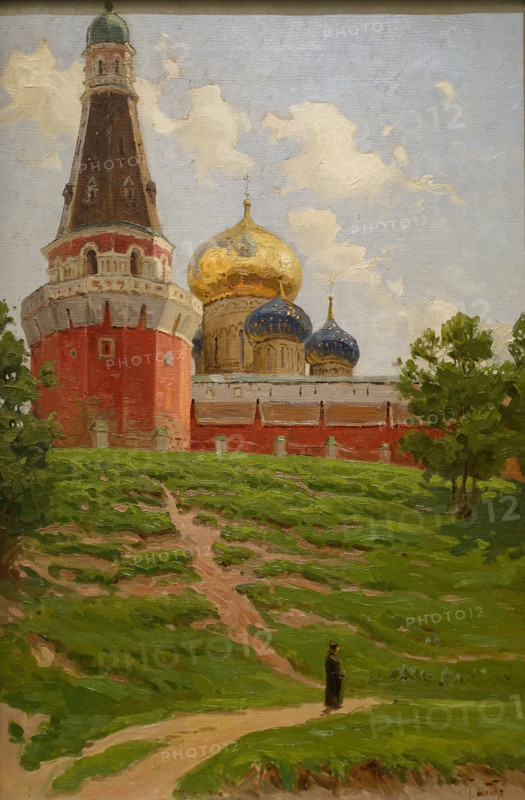 The Corner (Northwest) tower of the Simonov Monastery in Moscow