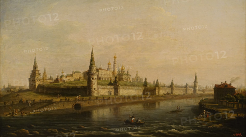 View of the Moscow Kremlin from the Stone Bridge