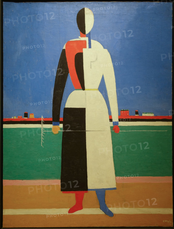 Woman with a Rake