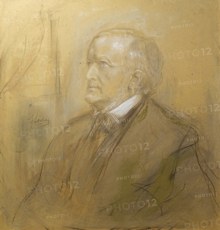 Portrait of Richard Wagner (1813-1883)
