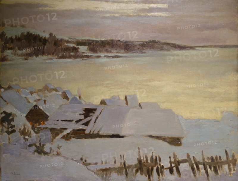 Zlatoust in winter
