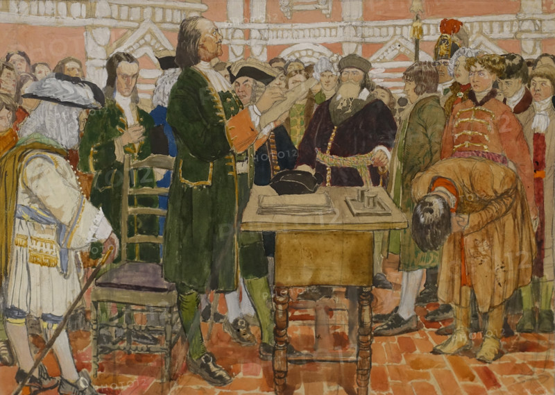 Peter I and newcomers