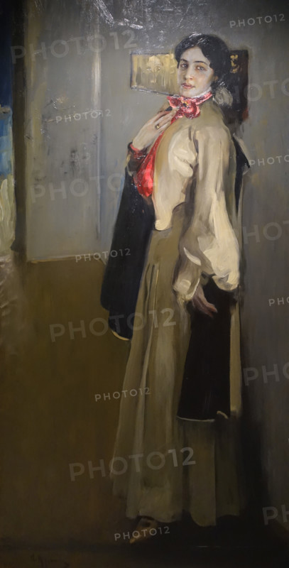 Portrait of the artist Nesterov's daughter