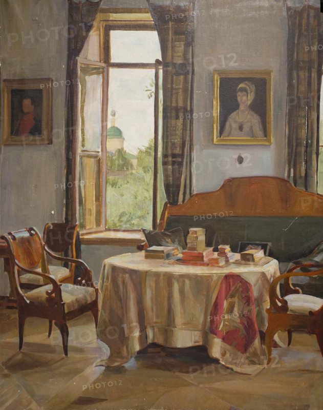 Room in the house of Count Bezobrazov