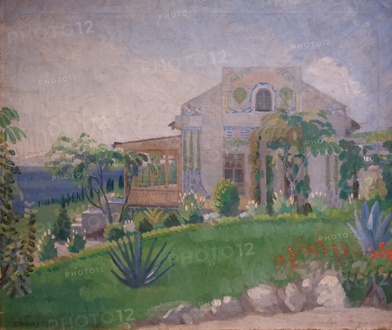 View of the Novy Kuchuk-Koy estate in Crimea
