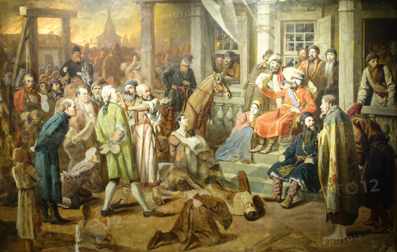 The trial of Yemelyan Pugachev