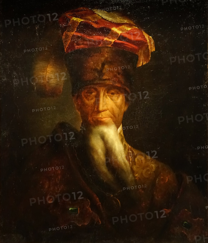 Portrait of hetman Mazepa Ivan Stepanovich (1639-1709)