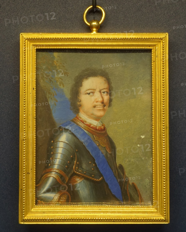 Portrait of Tsar Peter Alexeevich (1672-1725)