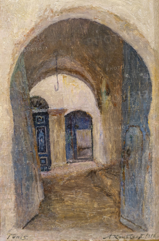 Blue doors