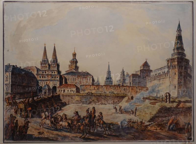 View of the Voskresensky Gate