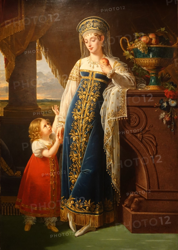 Portrait of the Princess Maria Feodorovna Baryatinskaya (Maria von Keller