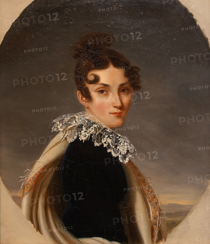 Portrait of  Maria Pavlovna Olsufyeva (1798-1819)  by Riesener Henri Francois (1767-1828)