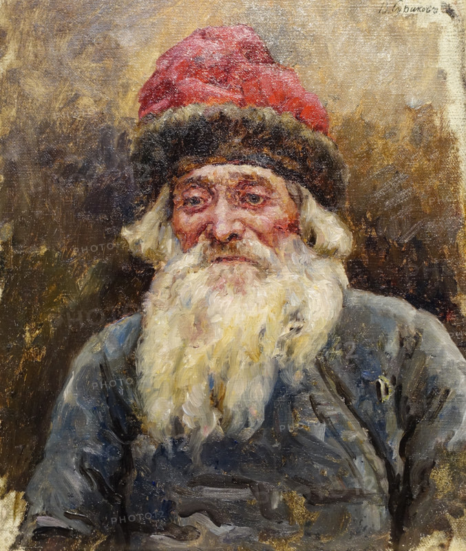 Portrait of an old man