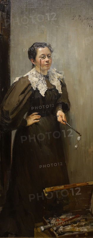 Portrait of the artist Anna Petrovna Ostroumova-Lebedeva (1871-1955)