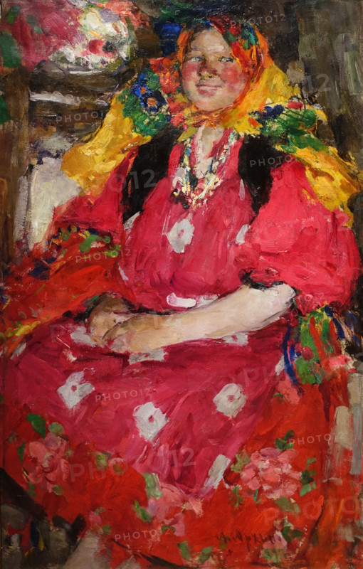 Girl in Crimson