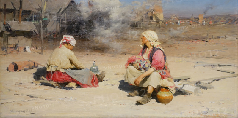 Day laborers at the Iron Foundry