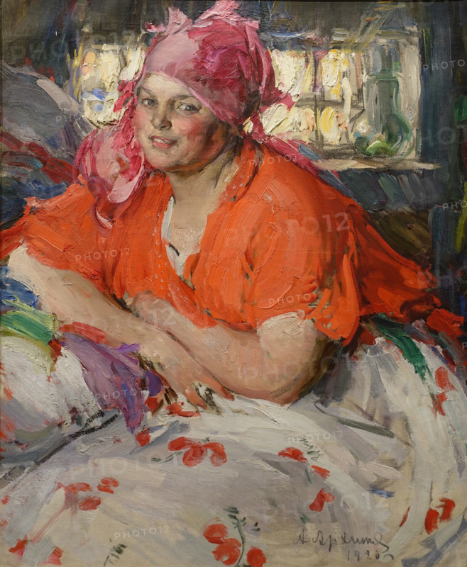 Peasant Girl in a Red Blouse