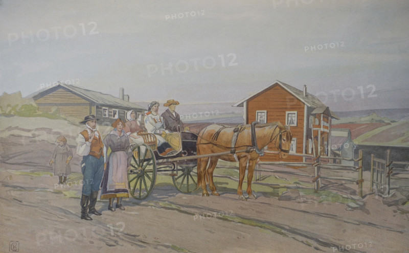 Finns at the estate
