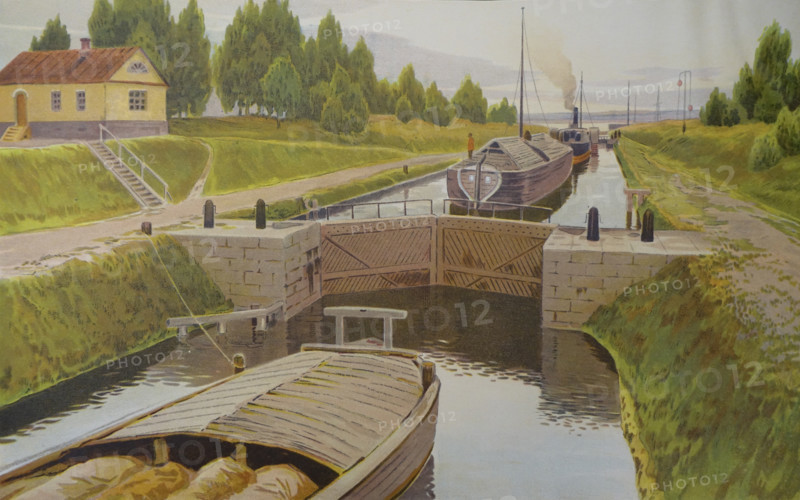 Locks in canals