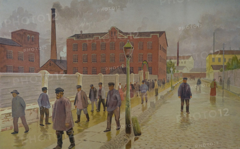 Exterior view of a factory