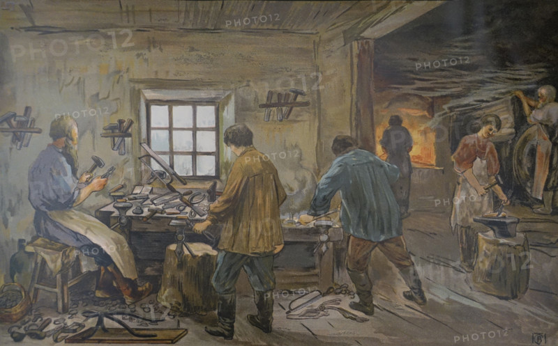 At the Pavlovsk artisans