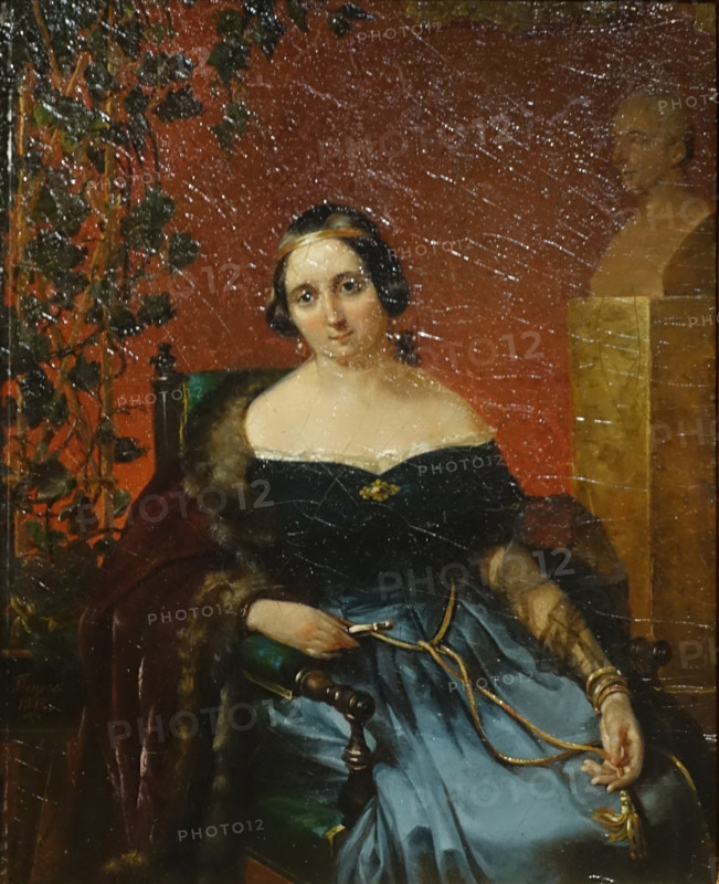 Portrait of Anna Alekseyevna Andro (née Olenina