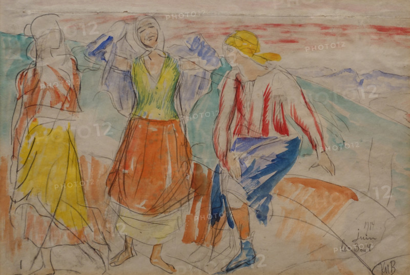 Girls at the Volga River