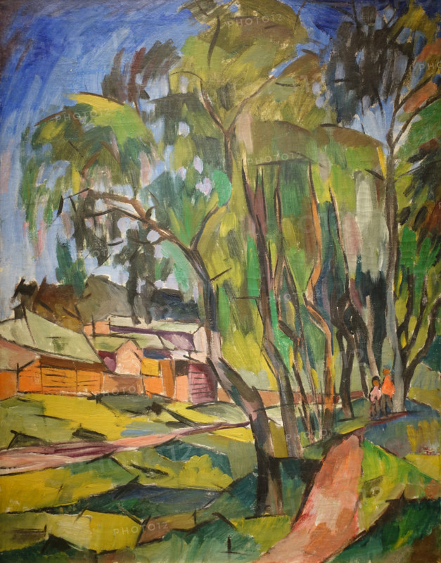 Landscape with Trees