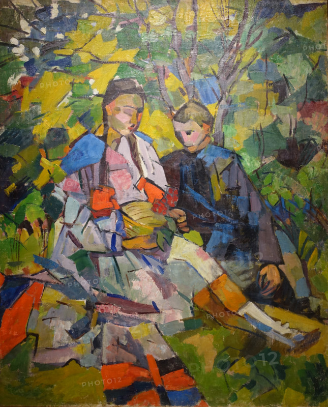 Children in the garden