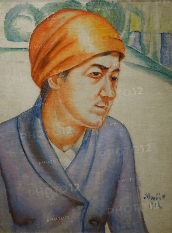 Portrait of Petrova-Vodkina Maria Feodorovna (1886-1960)