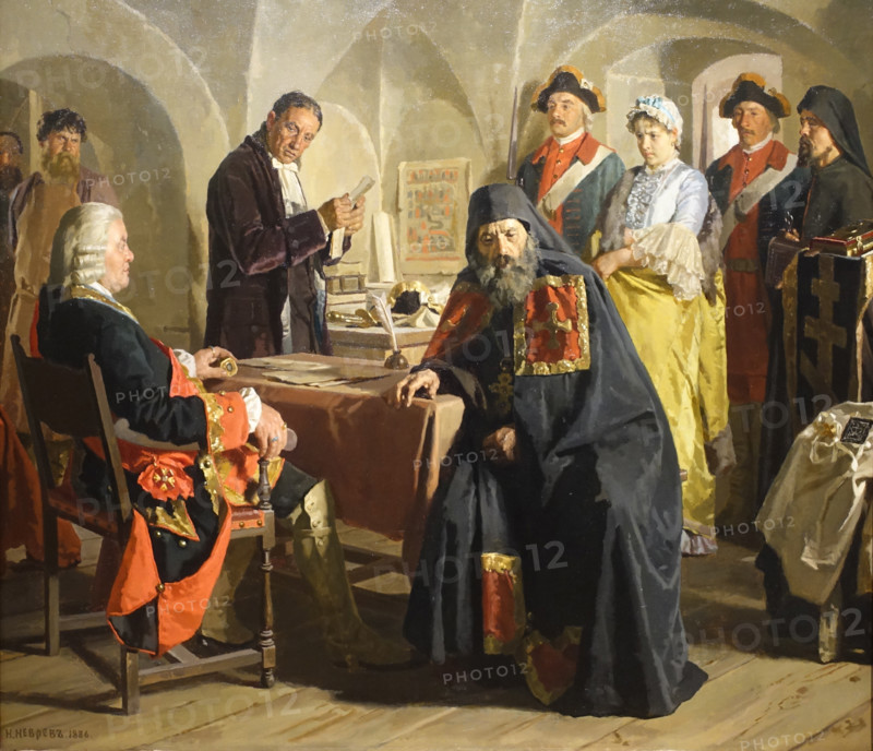 Princess Praskovya Yusupova before taking the veil