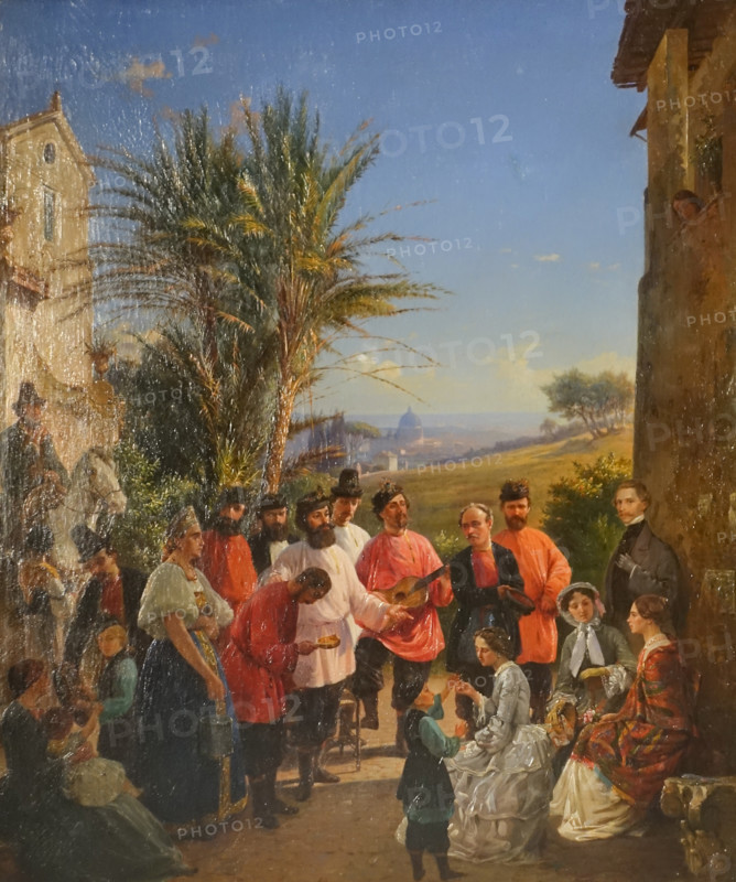 Russian Folk in Rome