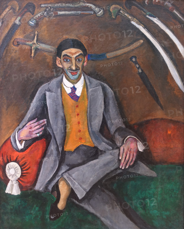 Portrait of the artist Georgy Yakulov (1884-1928)
