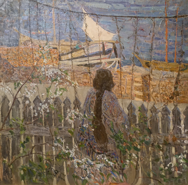 Girl and Sail