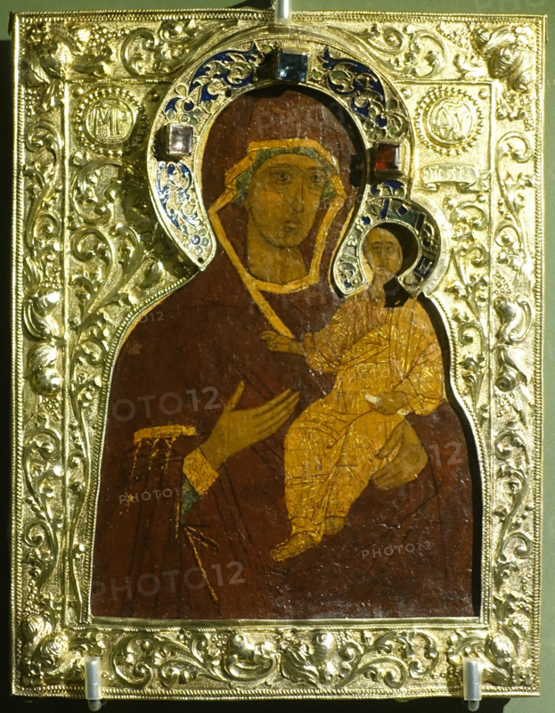 The Icon in oklad revetment
