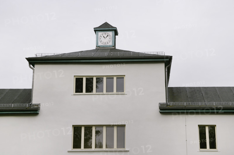 Oranienburg, Germany. Sachsenhausen concentration camp. It was created by the SA in March 1933, north of Berlin. It was in operation under the Nazi regime from July 1936 until April 1945. Sachsenhausen was a labour camp with several subcamps, a gas chamber, and a medical experimentation area. It was initially designed to held the large number of political prisoners who opposed the Nazi regime. From 1938 onwards, it began to held thousands of Jews. From 1940 onwards, Poles were also sent to Sachsenhausen, and from 1941 onwards, captured Soviet soldiers. Tower A, built in the entrance building to the camp. Located at the central control point, it was visually linked to the SS troop camp along the central axis. From Tower A, the SS command staff was able to survey the entire camp. View from the main entrance.
