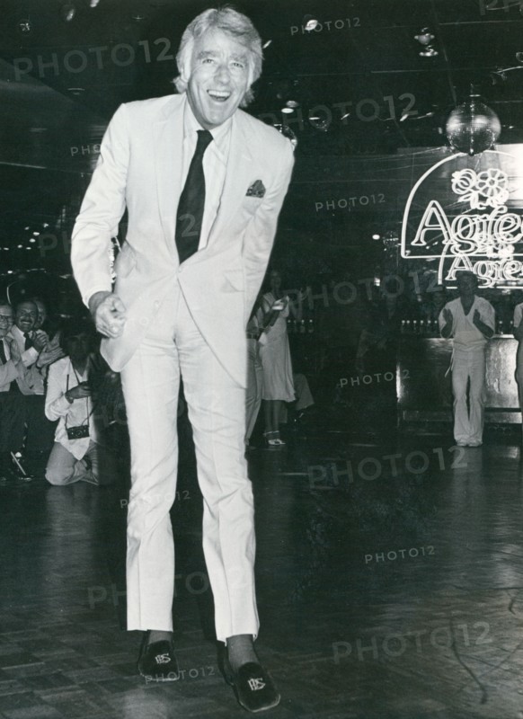 Peter Lawford at a party at the New York New York disco in Manhattan