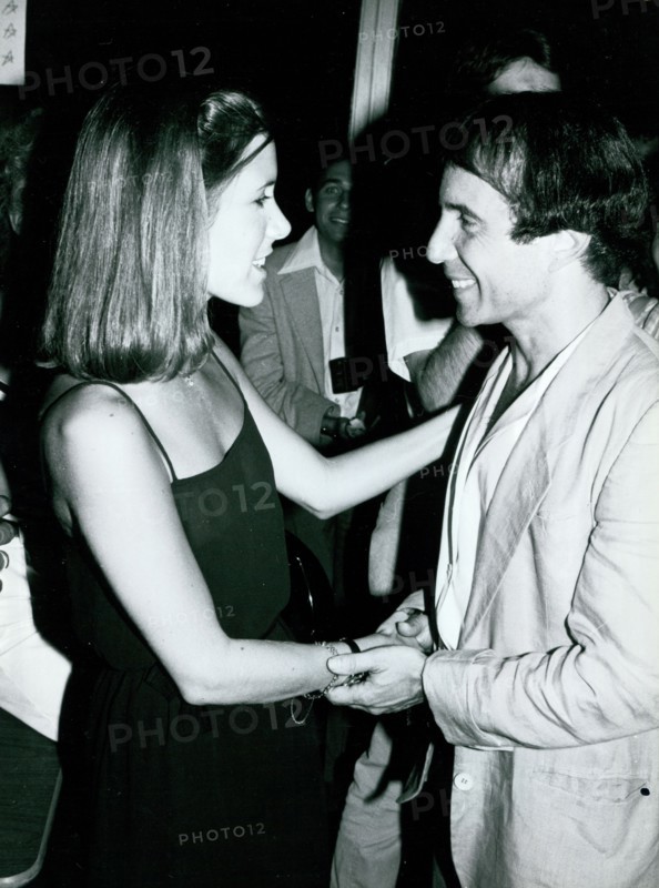 Paul Simon with Carrie Fisher
