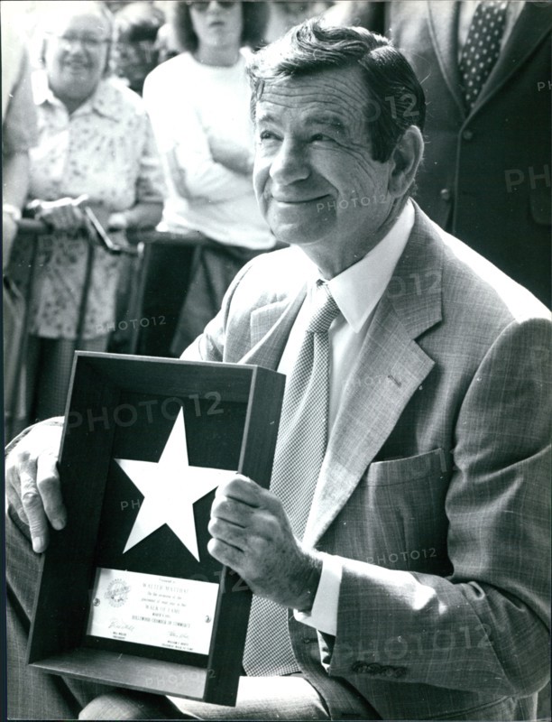 Walter Matthau gets his Hollywood Walk of Fame star