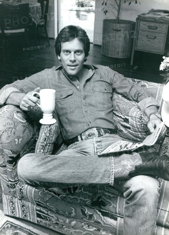 Dutch-American actor Andre Lanzaat at home with a coffee