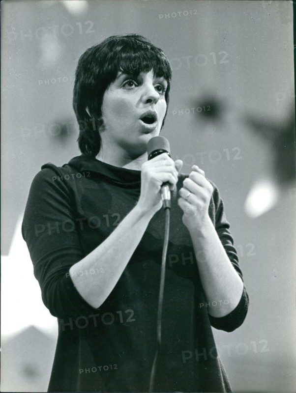 Liza Minnelli on stage