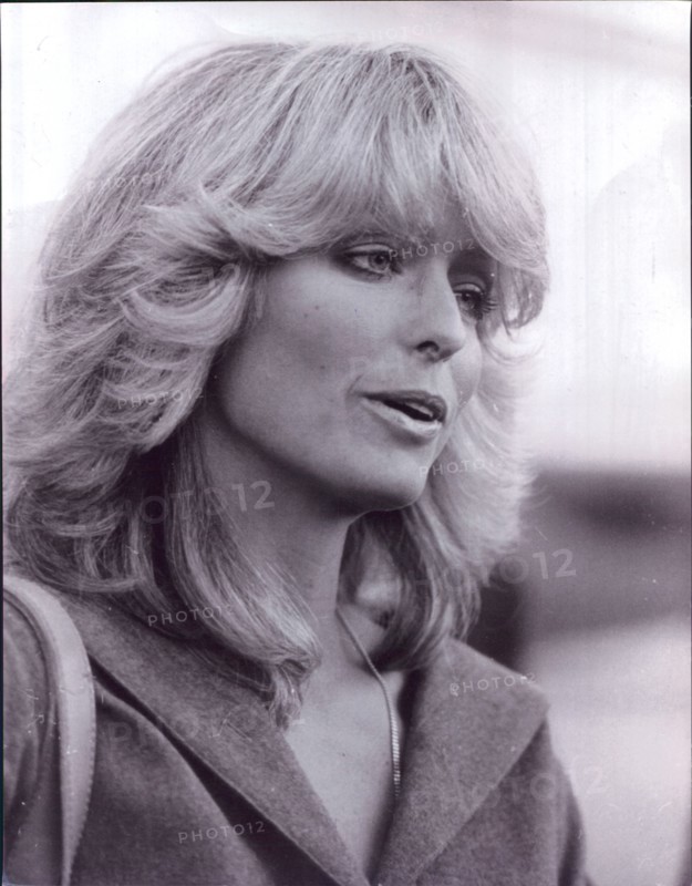 Close up of Farah Fawcett