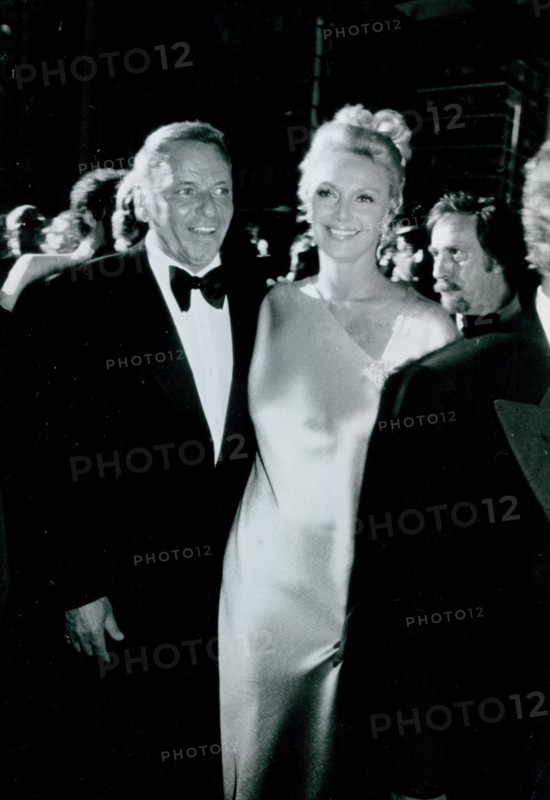 Frank Sinatra and wife Barbara Sinatra