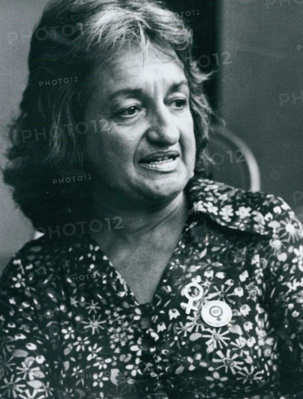 American feminist writer and activist Betty Friedan