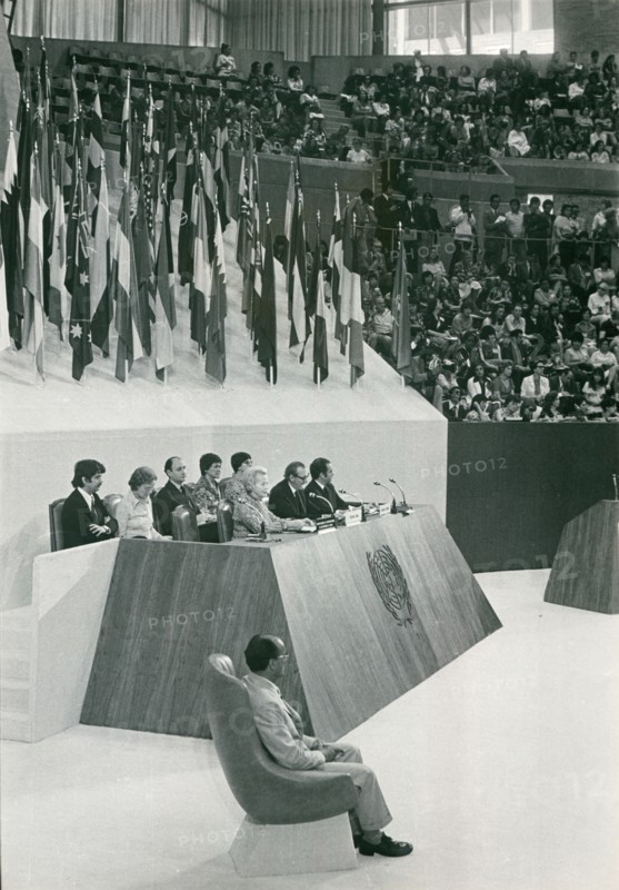 The International Women's Year conference in Mexico City, 1975