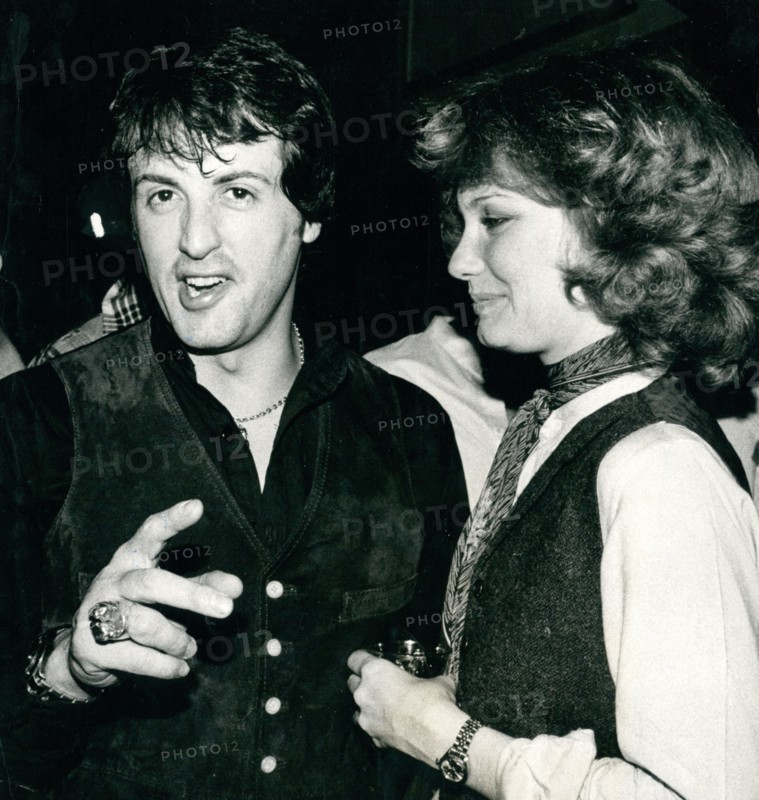 Sylvester Stallone and girlfriend, actress Joyce Ingles