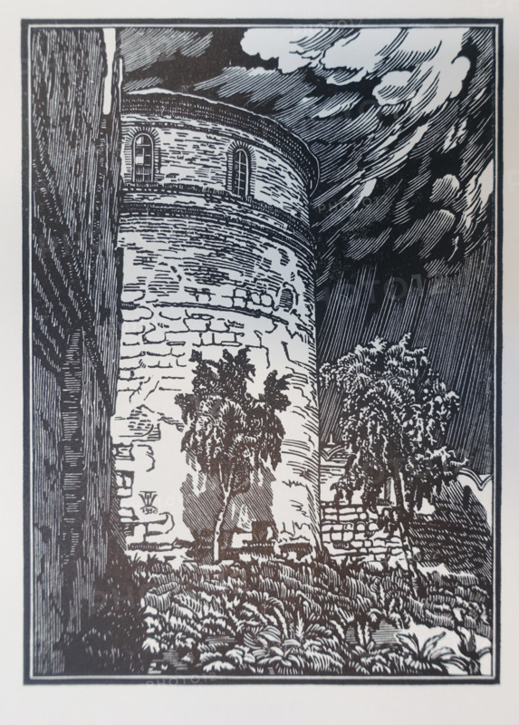 Kazan. Tower of the Kremlin. 1930. Pavel Aleksandrovich Shillingovsky (1881-1942).