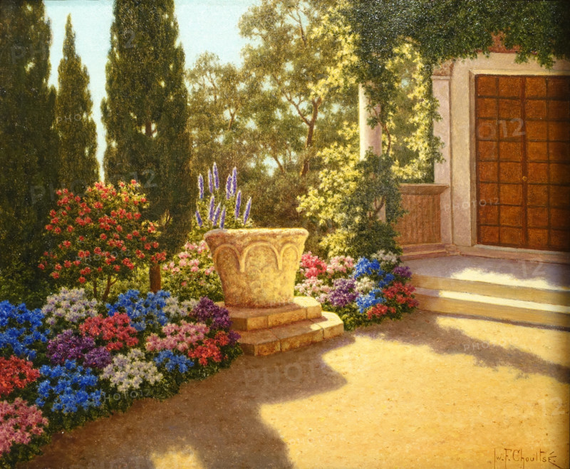 In the Garden of Villa Cypria